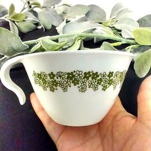 Vintage Corelle Corning Spring Blossom Tea Cups Set of 2